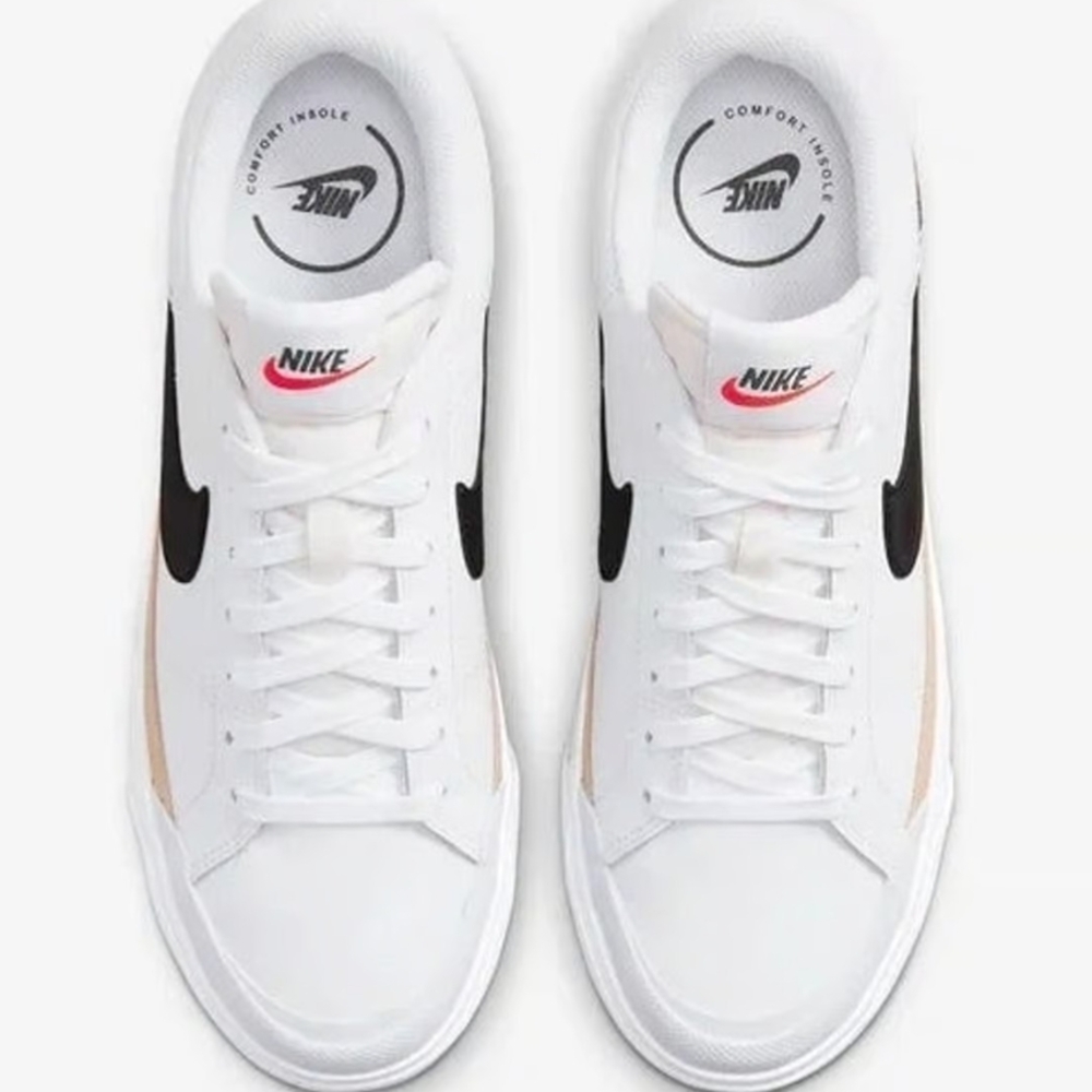 Nike Court Legacy Lift Platform Sneakers Size 9 Like New MSRP $94.99 - Picture 3 of 12